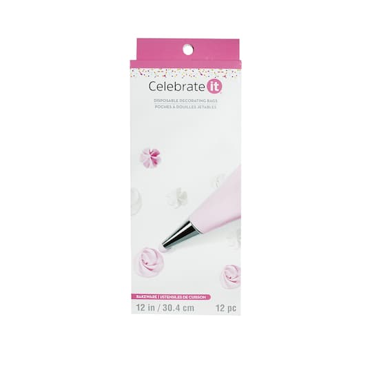 Packs: ct. (144 total) Disposable Decorating Bags by Celebrate It